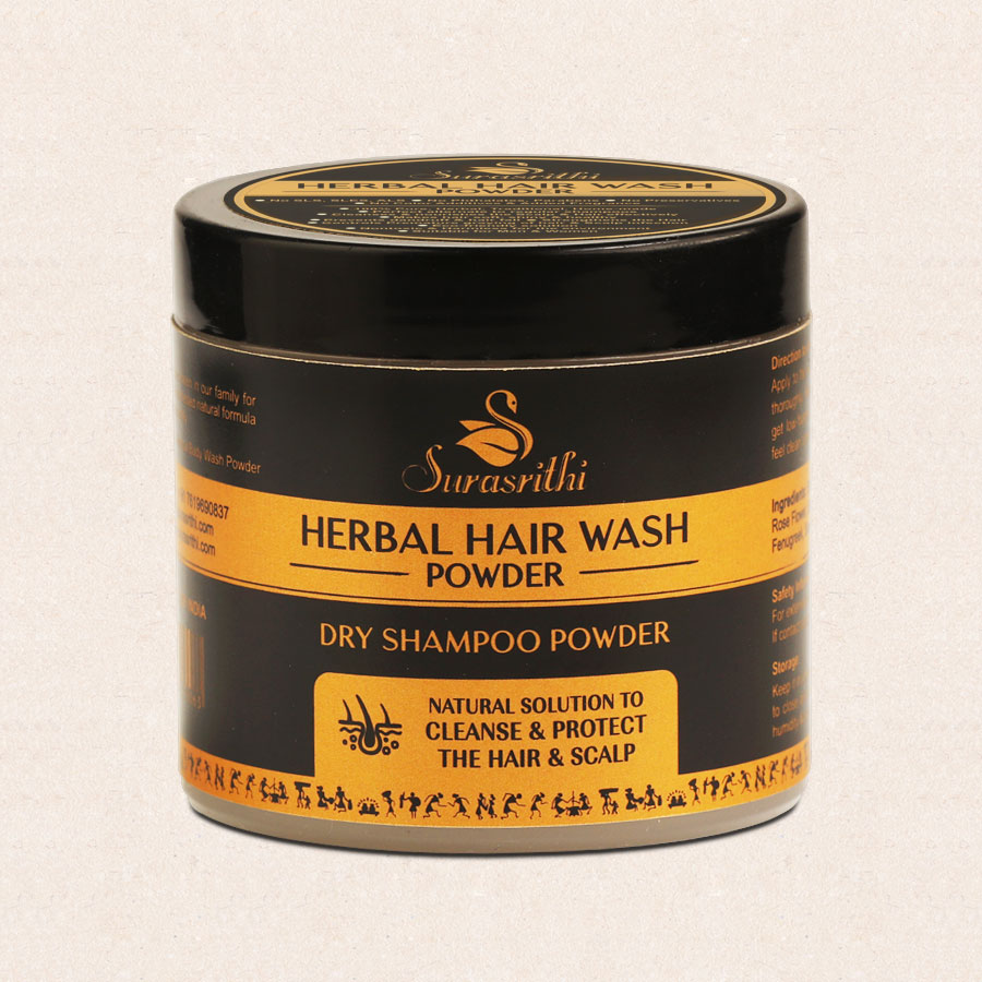 Herbal Hair Wash Powder - surasrithi